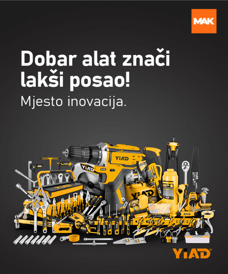 DOBAR ALAT ZNAČI LAKŠI POSAO